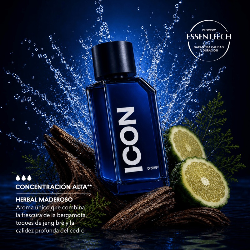 PERFUME HOMBRE ICON DE CYZONE - 3