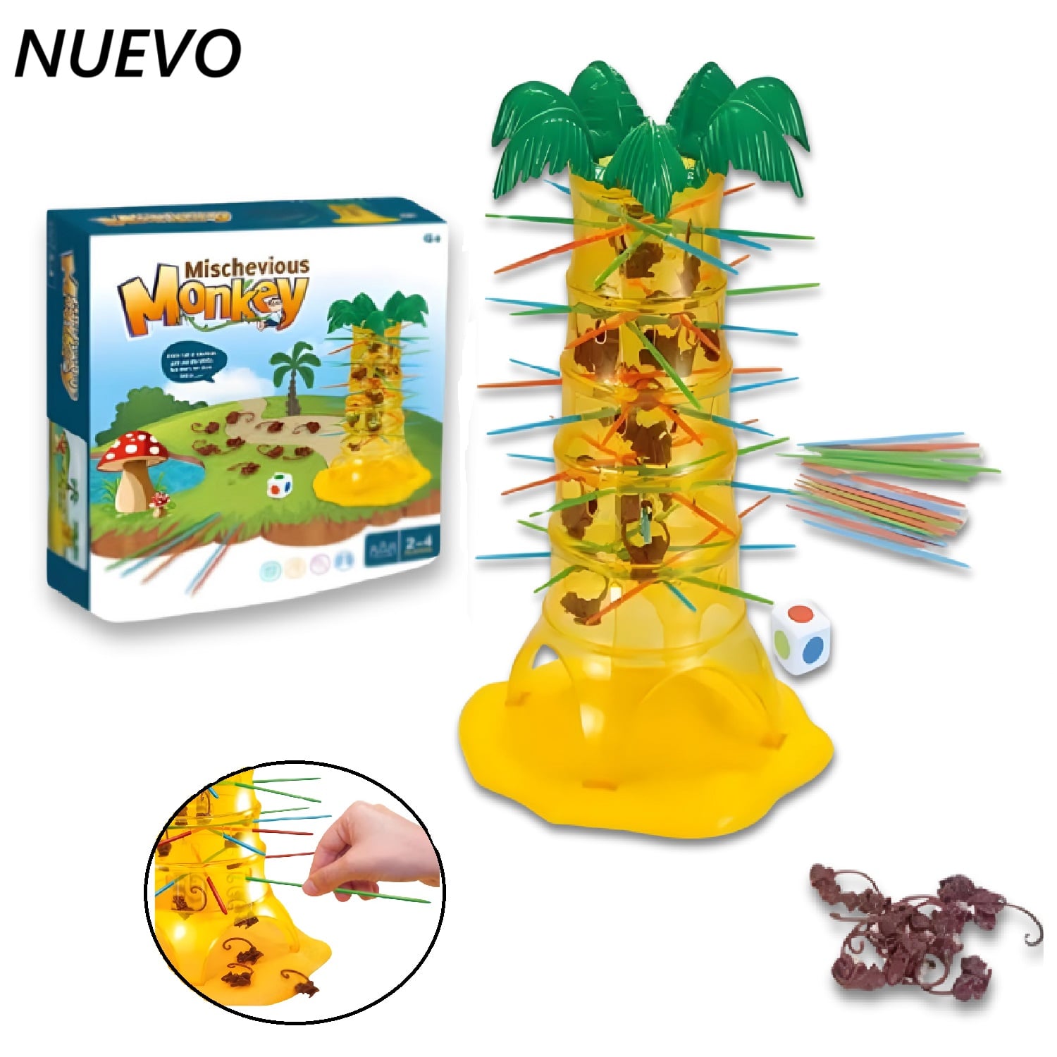 JUEGO MONOS LOCOS JUMPING MONKEY - 1