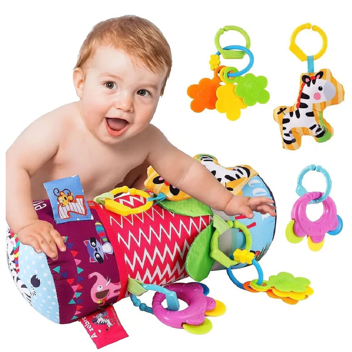 JUGUETE DE ESTIMULACIÓN RODILLO PARA BEBE - 1