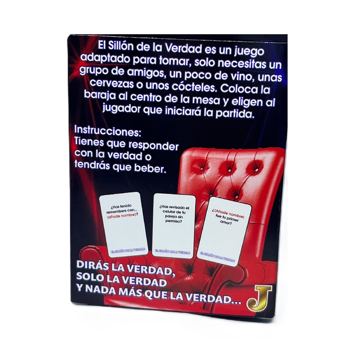 JUEGO DE MESA CARTAS EL SILLÓN DE LA VERDAD - 2