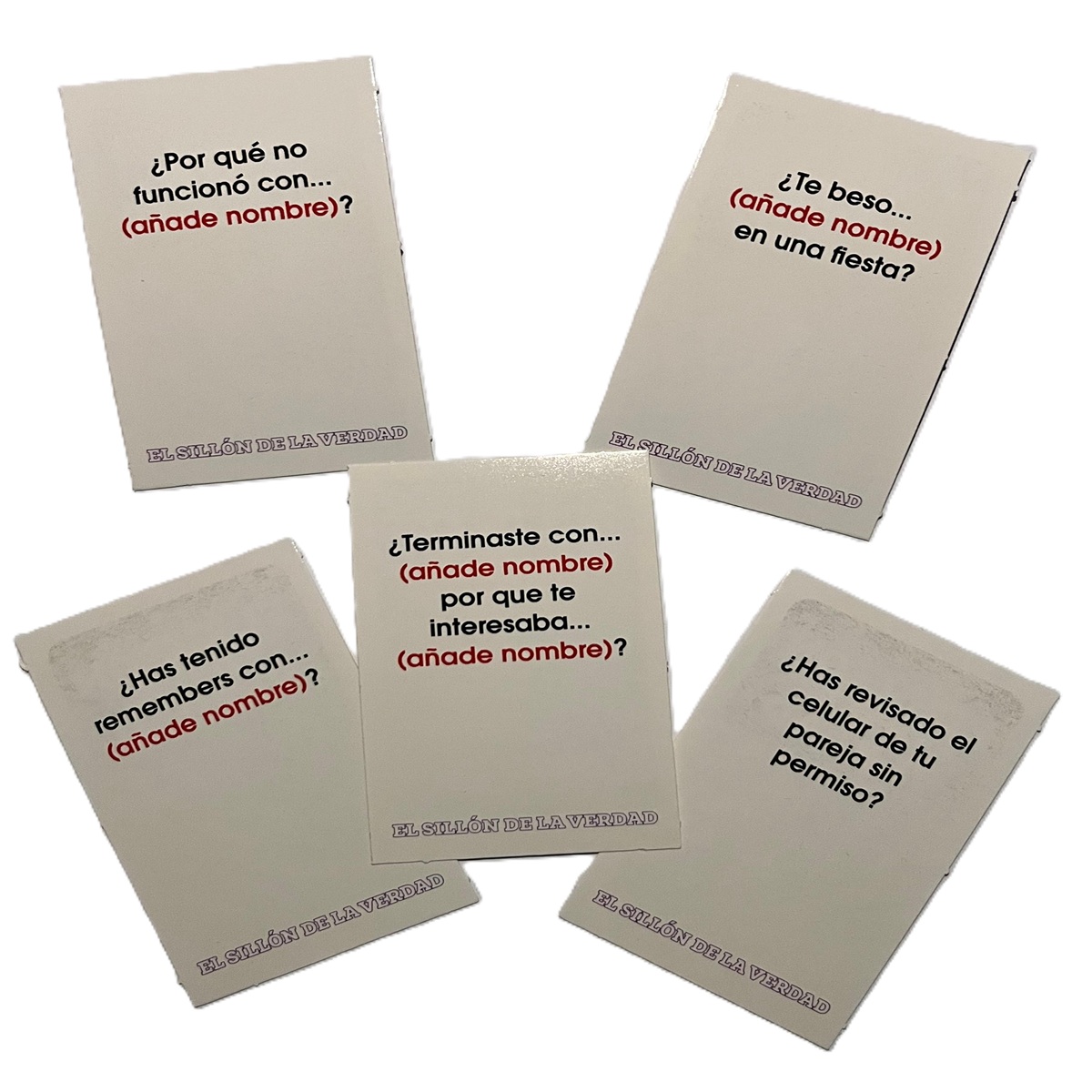 JUEGO DE MESA CARTAS EL SILLÓN DE LA VERDAD - 3