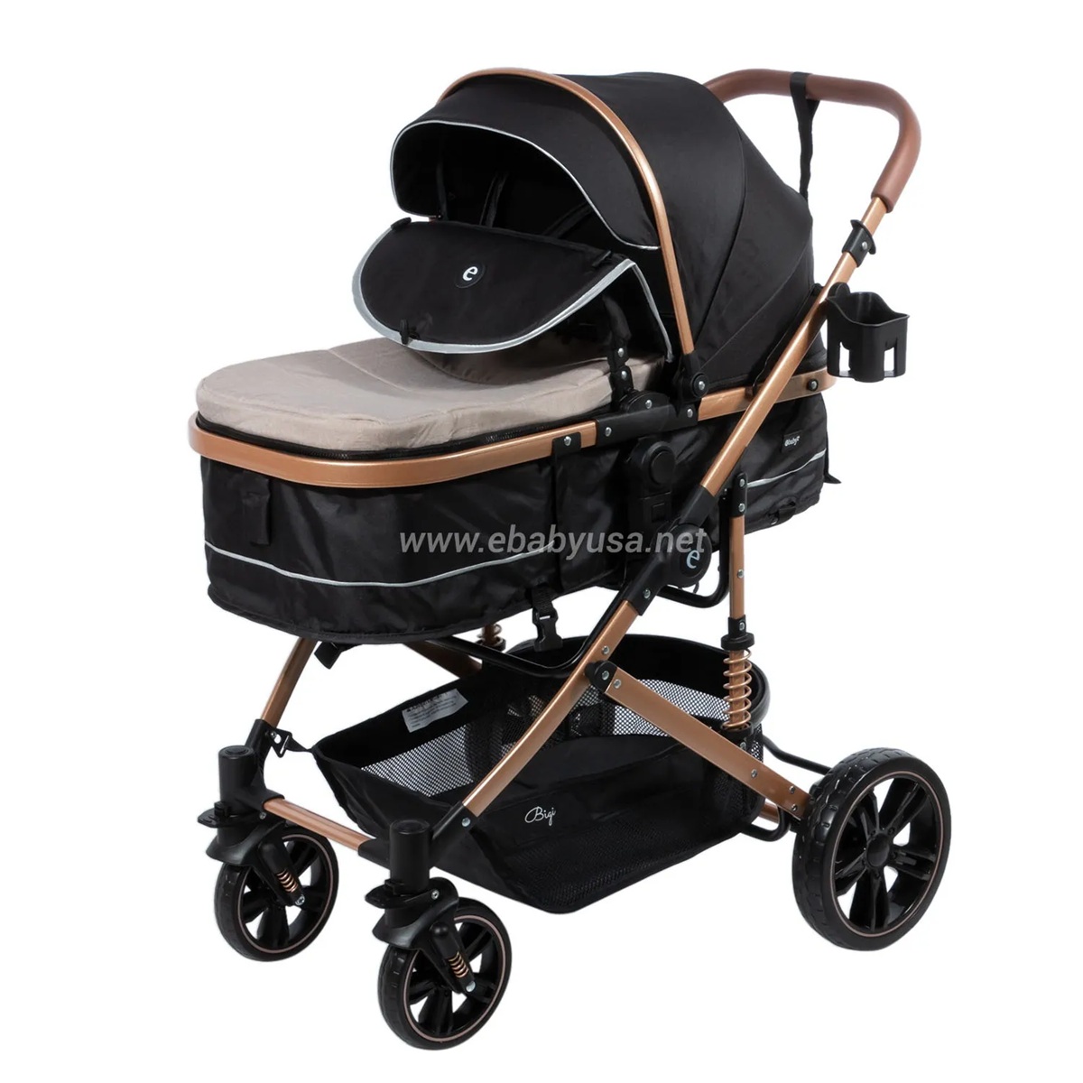 COCHE MOISÉS PARA BEBE BIGI 141-1 BEIGE - 2