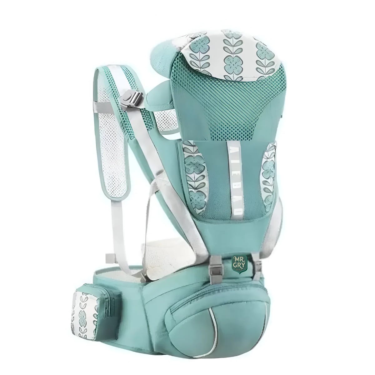 CANGURO PARA BEBÉ ERGONÓMICO ÚNICA MIA VERDE - 2