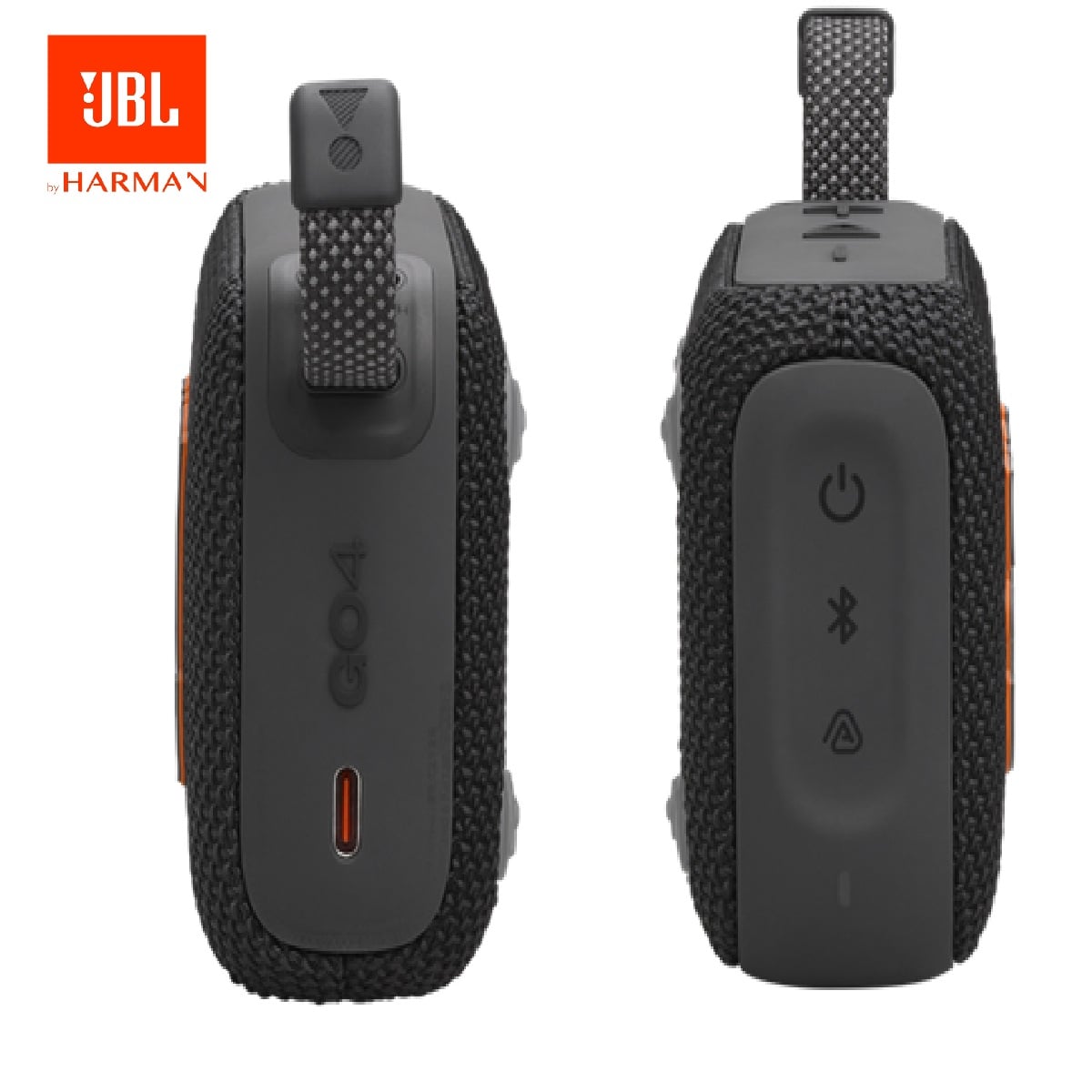 PARLANTE JBL GO 4 BLUETOOTH ACUÁTICO IPX67 EXTRA BASS NEGRO - 4