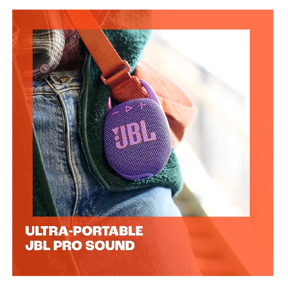 PARLANTE BLUETOOTH JBL CLIP 5 IP67 EXTRA BASS NEGRO - 4
