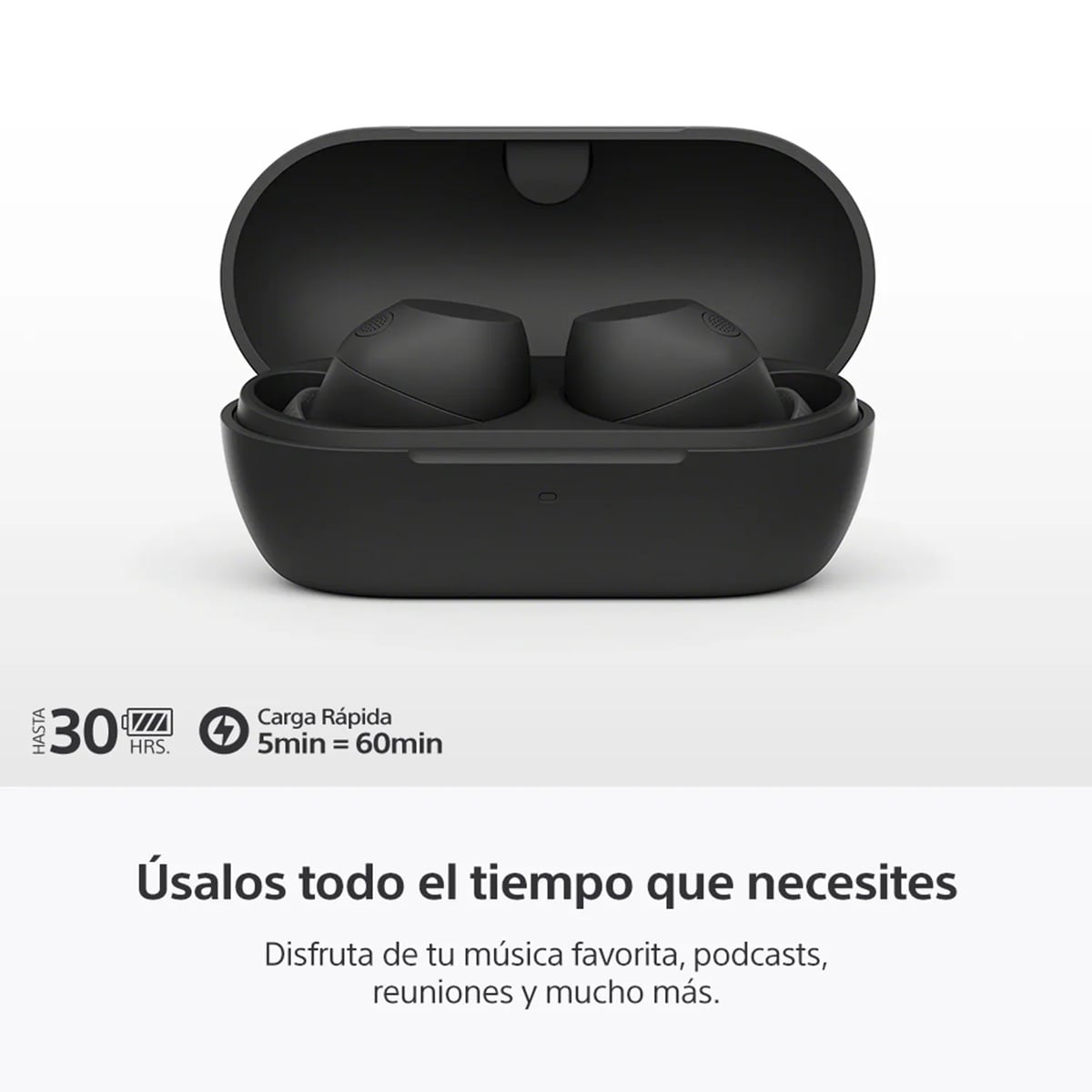 SONY AUDÍFONOS INALÁMBRICOS NOISE CANCELLING IN EAR WF-C710N IPX4 NEGRO - 5