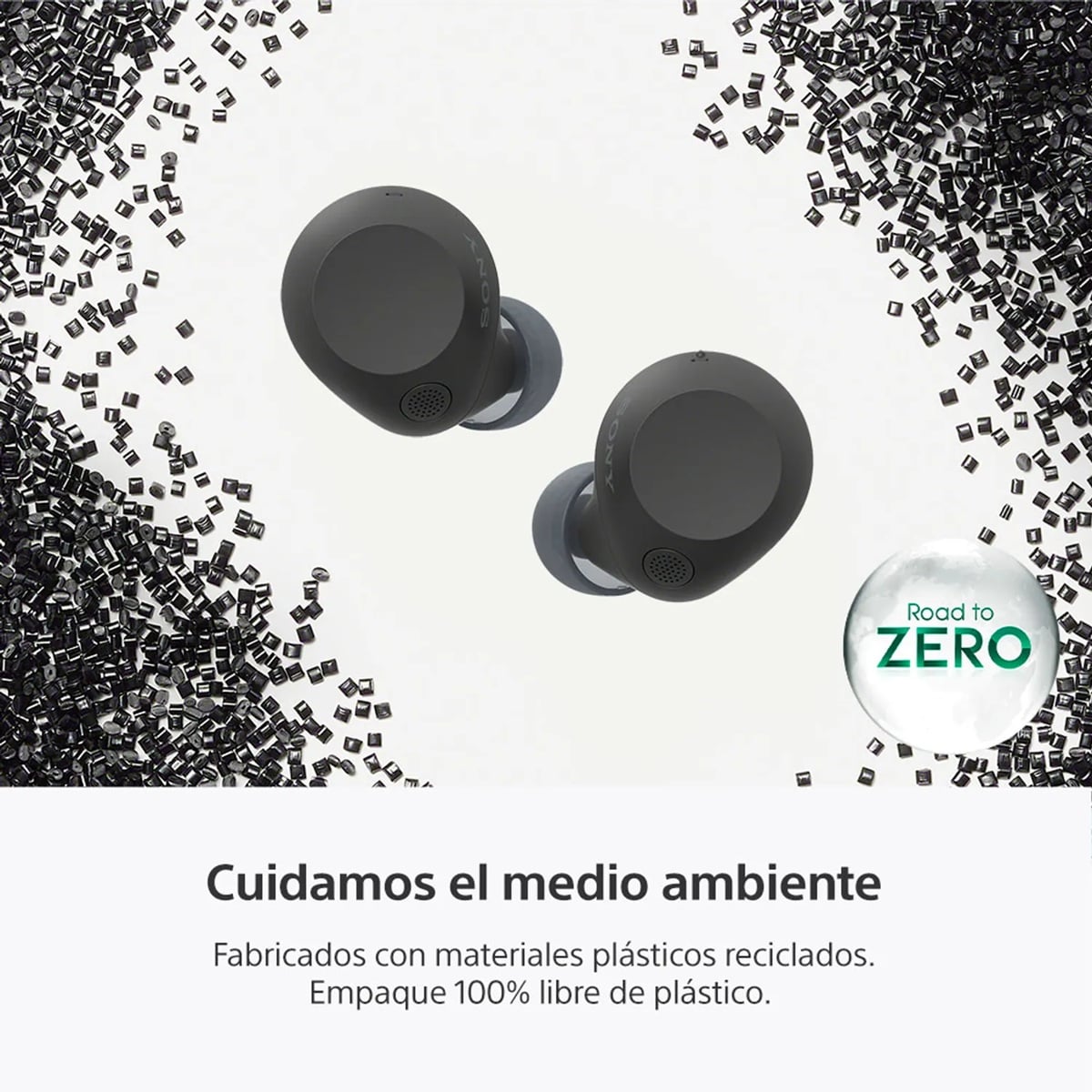 SONY AUDÍFONOS INALÁMBRICOS NOISE CANCELLING IN EAR WF-C710N IPX4 NEGRO - 6