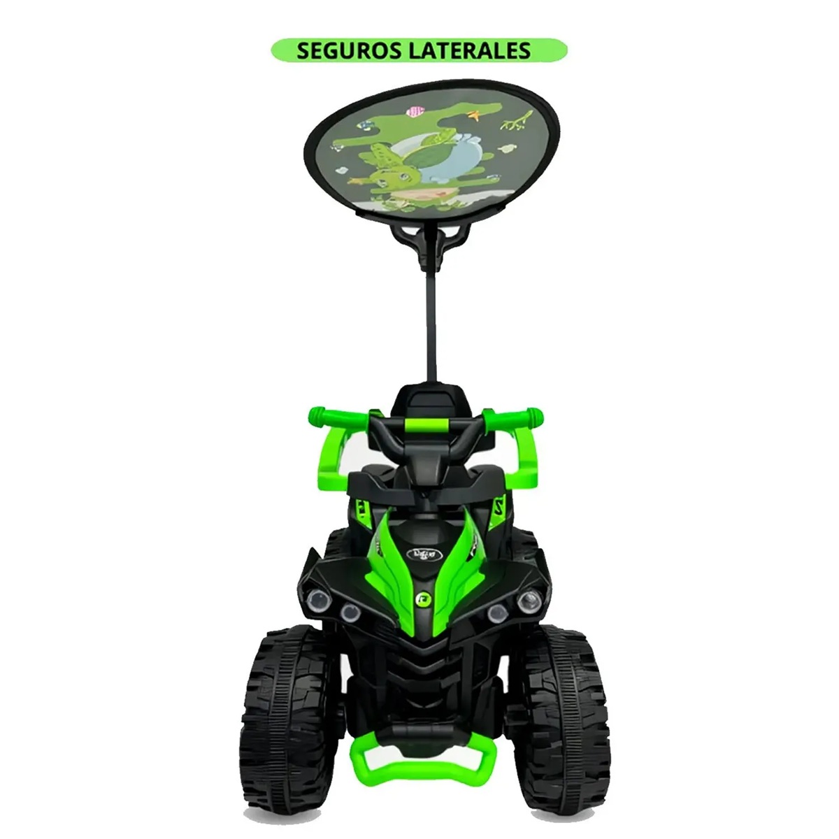 CORREPASILLO CARRITO DE ARRASTRÉ TERRA MUSICAL BLUETOOTH VERDE - 3