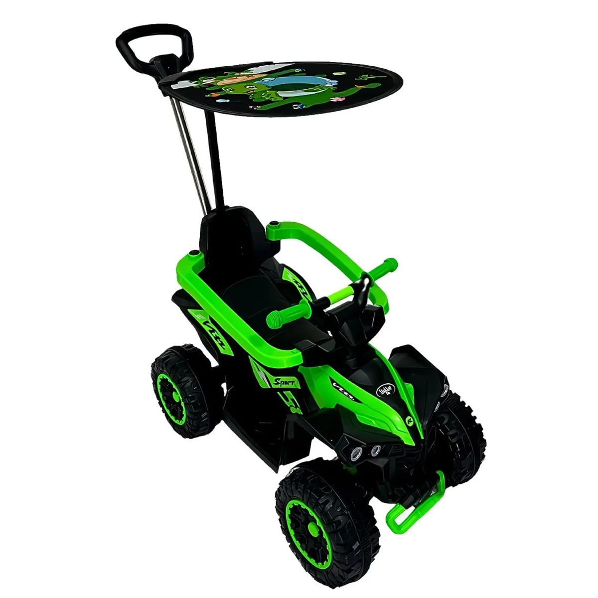 CORREPASILLO CARRITO DE ARRASTRÉ TERRA MUSICAL BLUETOOTH VERDE - 4