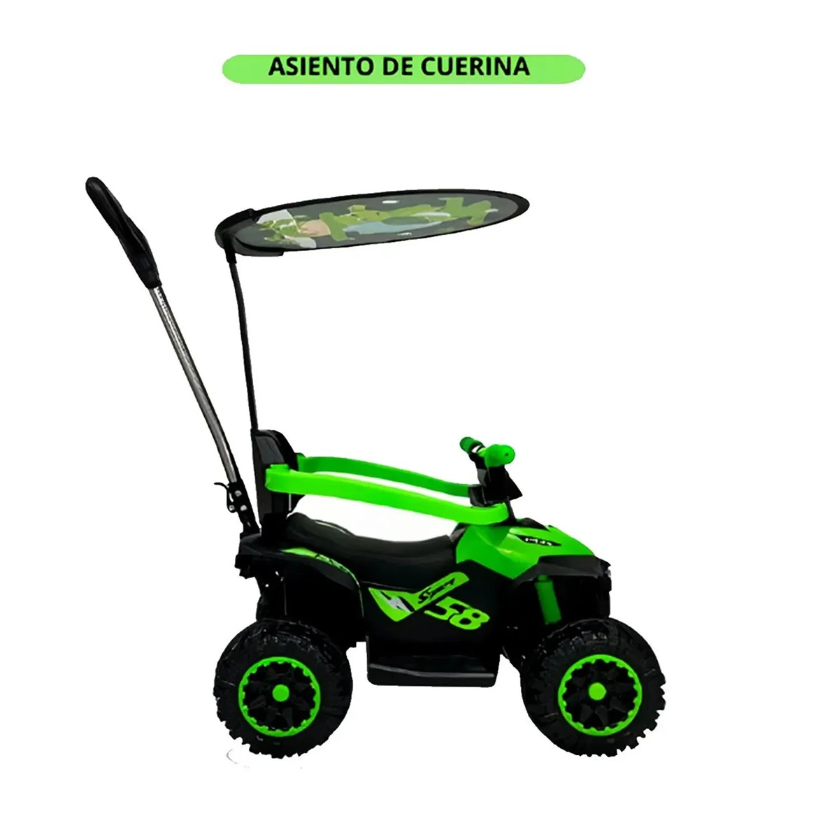 CORREPASILLO CARRITO DE ARRASTRÉ TERRA MUSICAL BLUETOOTH VERDE - 5
