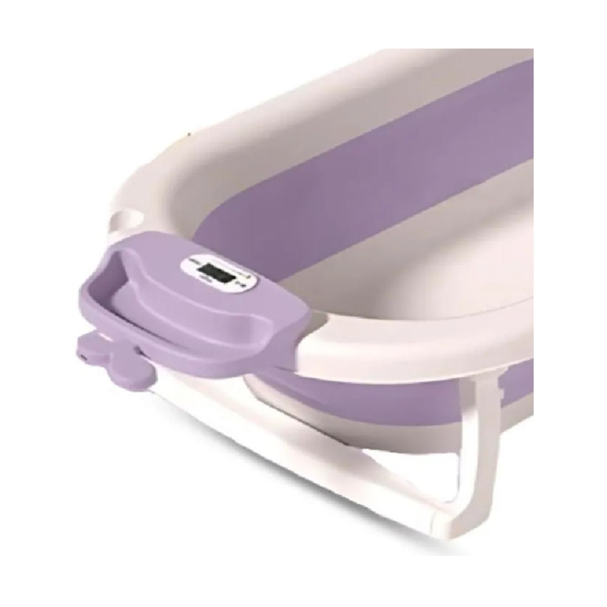 TINA BAÑERA PLEGABLE MAUI CON TERMÓMETRO LILA - 3