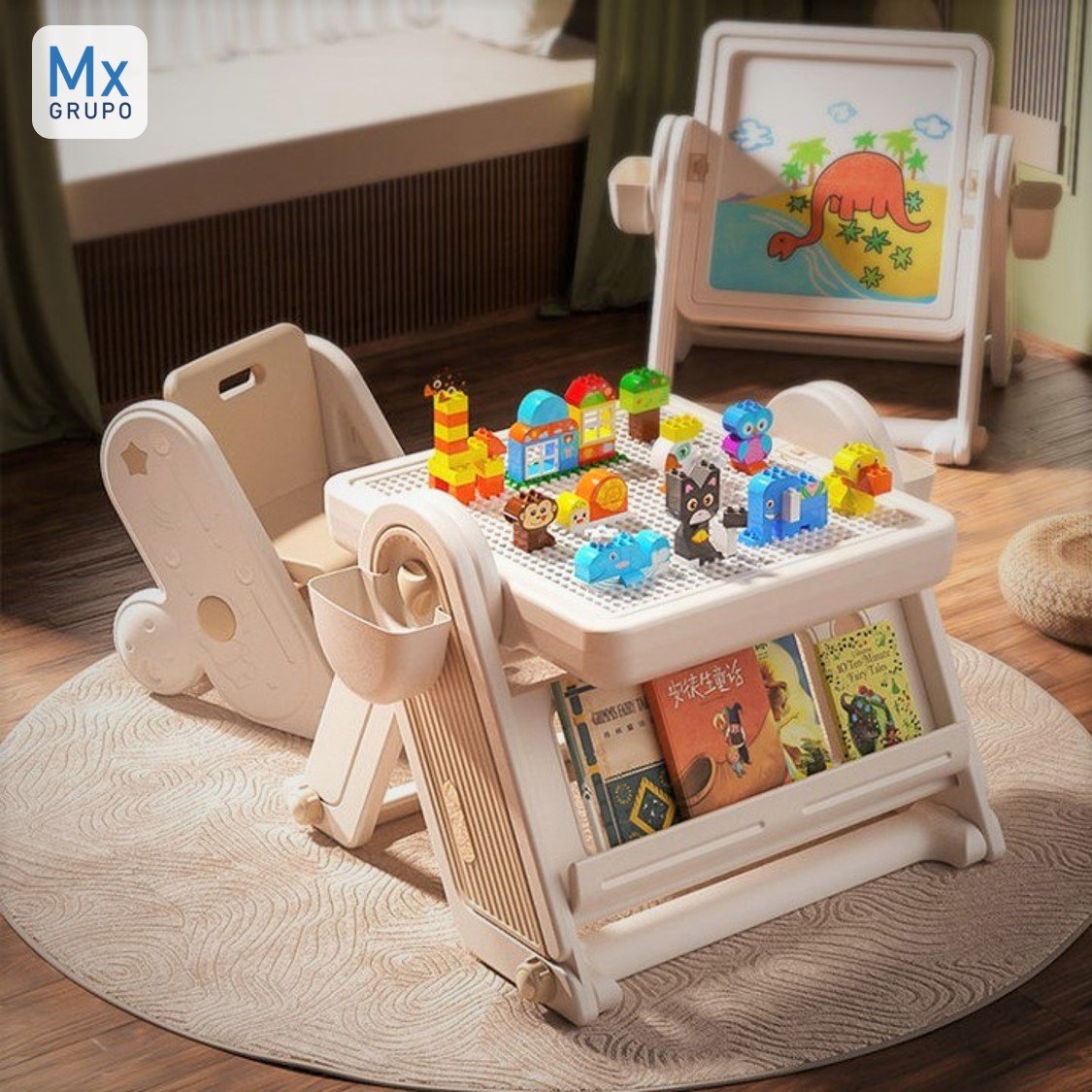 MESA MULTIFUNCIONAL ASTRONAUTA BEIGE - 1