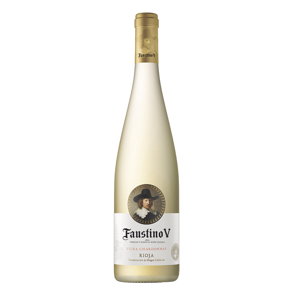 FAUSTINO V RESERVA VINO BLANCO VIURA CHARDONNAY 750 ML - 1