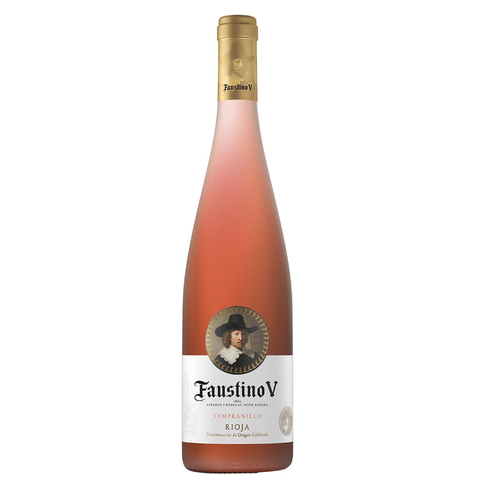 FAUSTINO V VINO ROSADO TEMPRANILLO 750 ML - 1