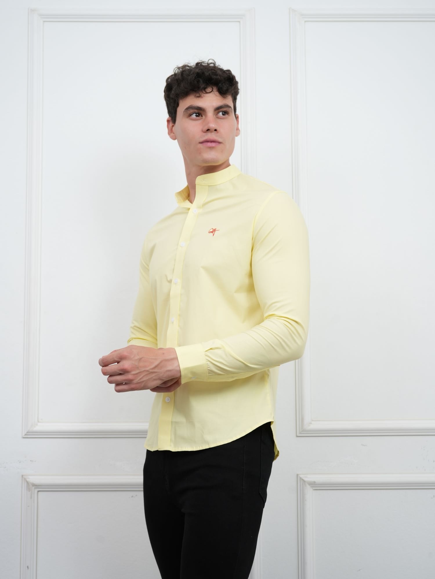 CAMISA CUELLO NERU HOMBRE MANGA LARGA - 3
