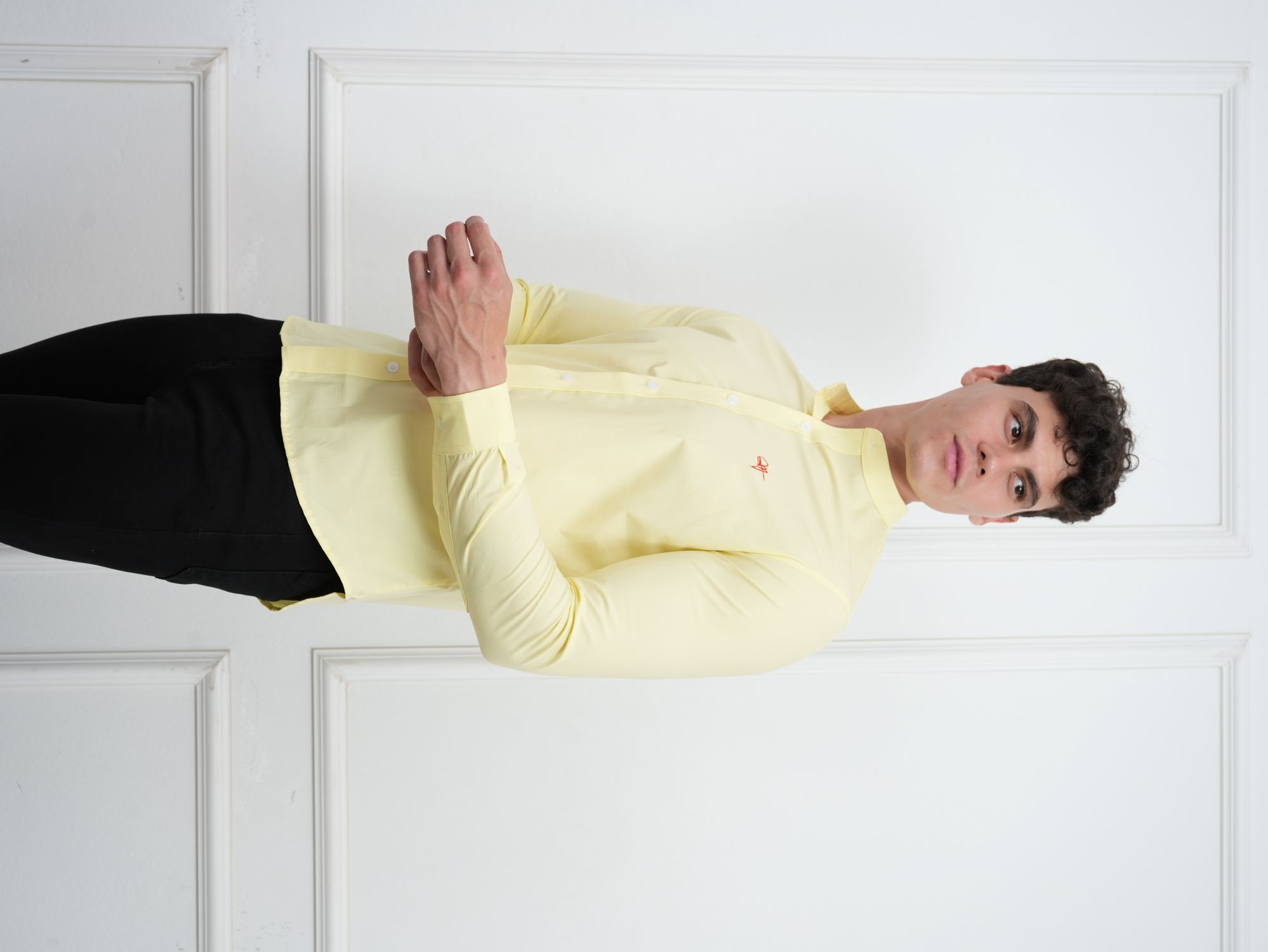 CAMISA CUELLO NERU HOMBRE MANGA LARGA - 3