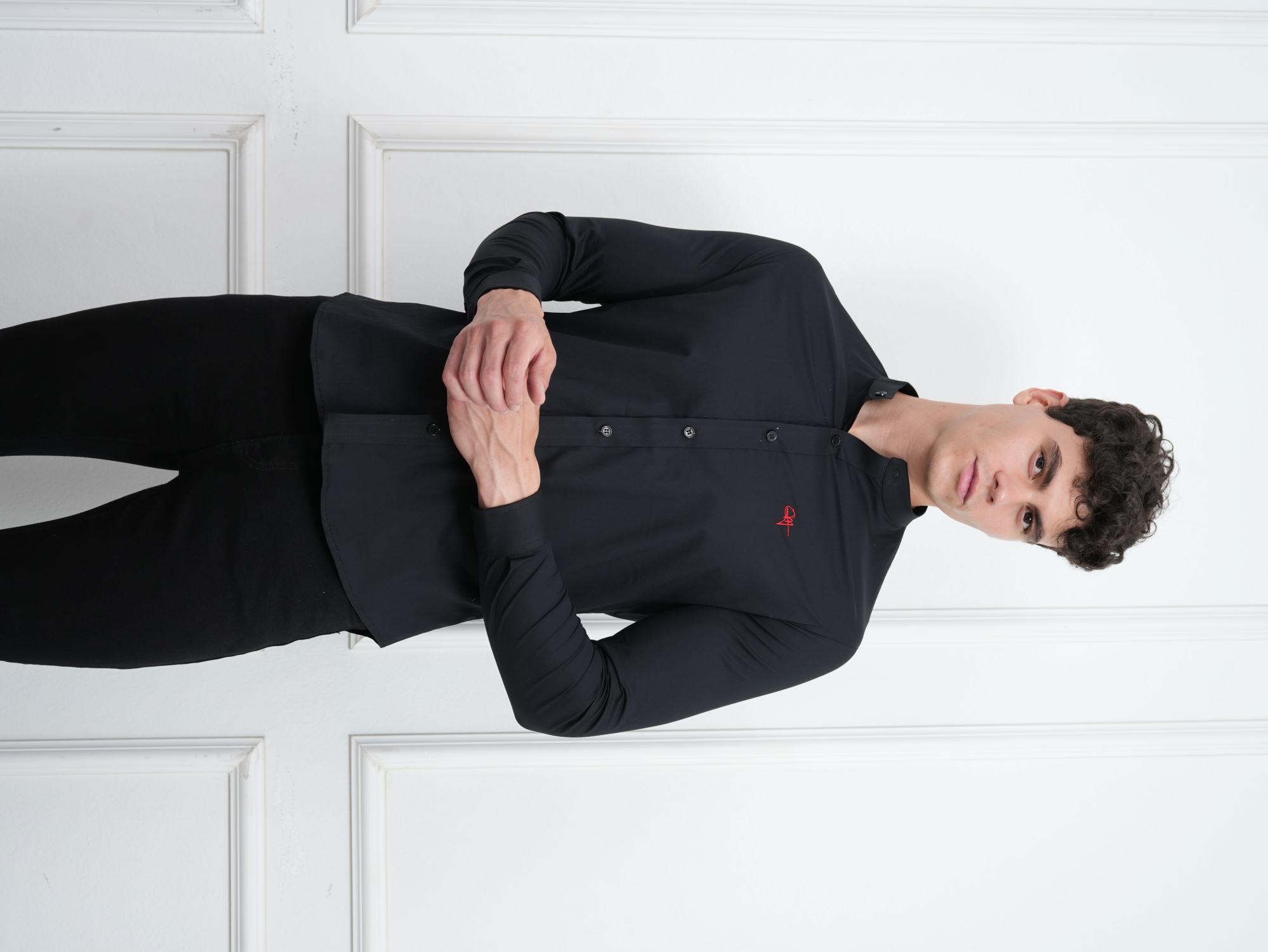 CAMISA CUELLO NERU HOMBRE MANGA LARGA - 8