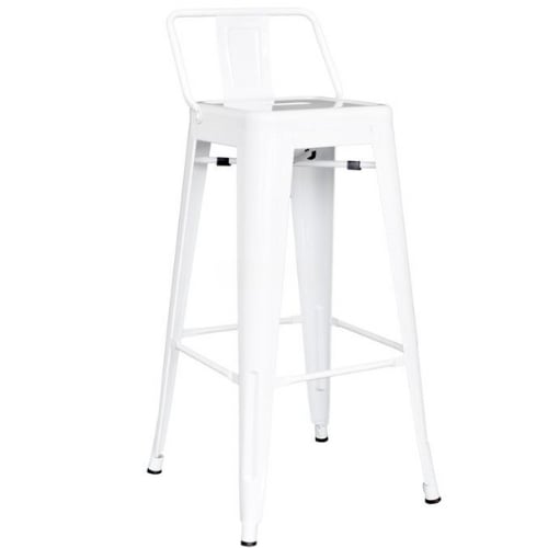 SILLA DE BAR CLOE CON ESPALDAR - 1
