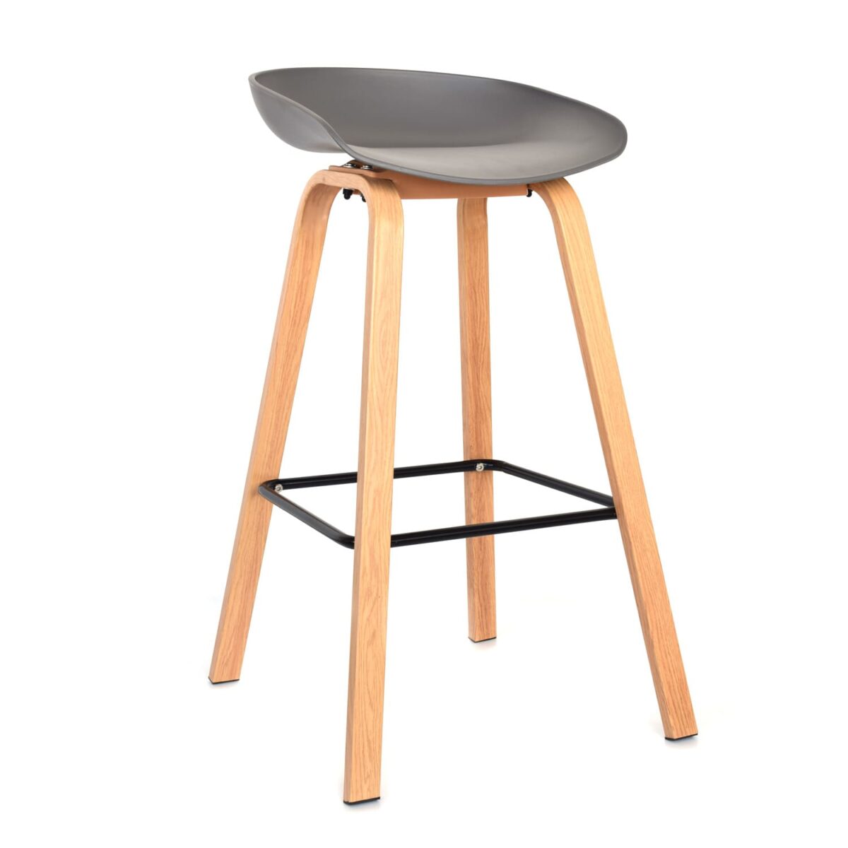 SILLA DE BAR MISURI GRIS - 1