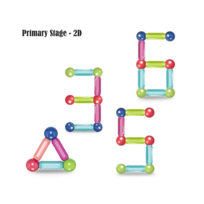 MAGNETICOS 42 PIEZAS MAGNETIC STICKS - 2