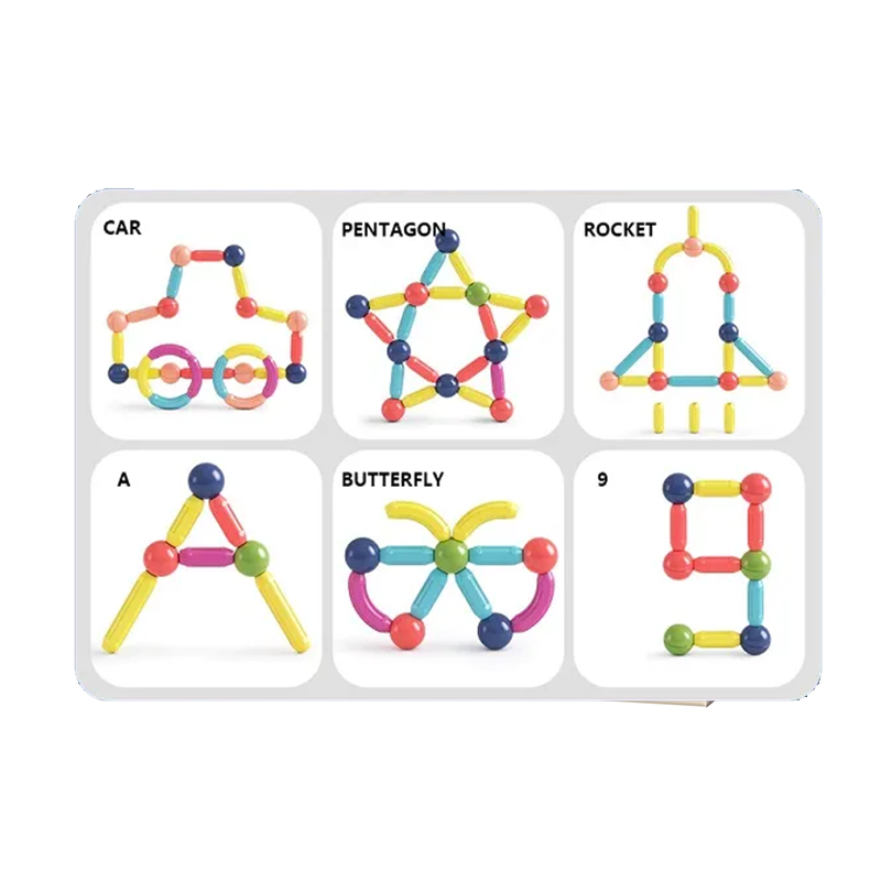 MAGNETICOS 42 PIEZAS MAGNETIC STICKS - 4