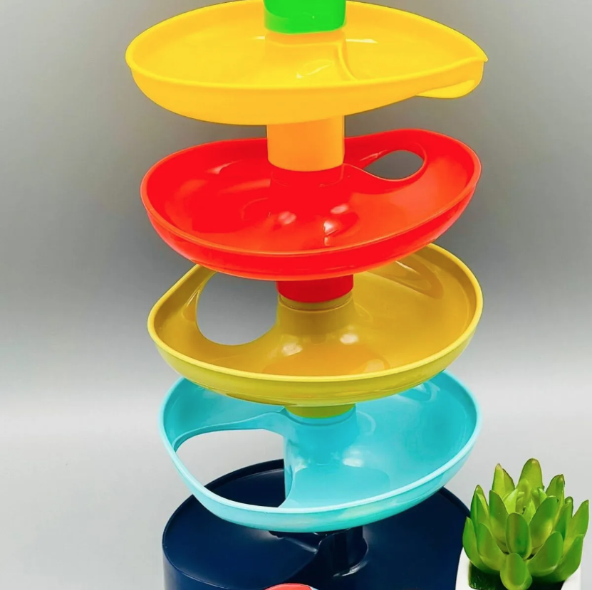 JUGUETE DIDACTICO TORRE DE BOLAS PARA BEBE ESTIMULACION - 2