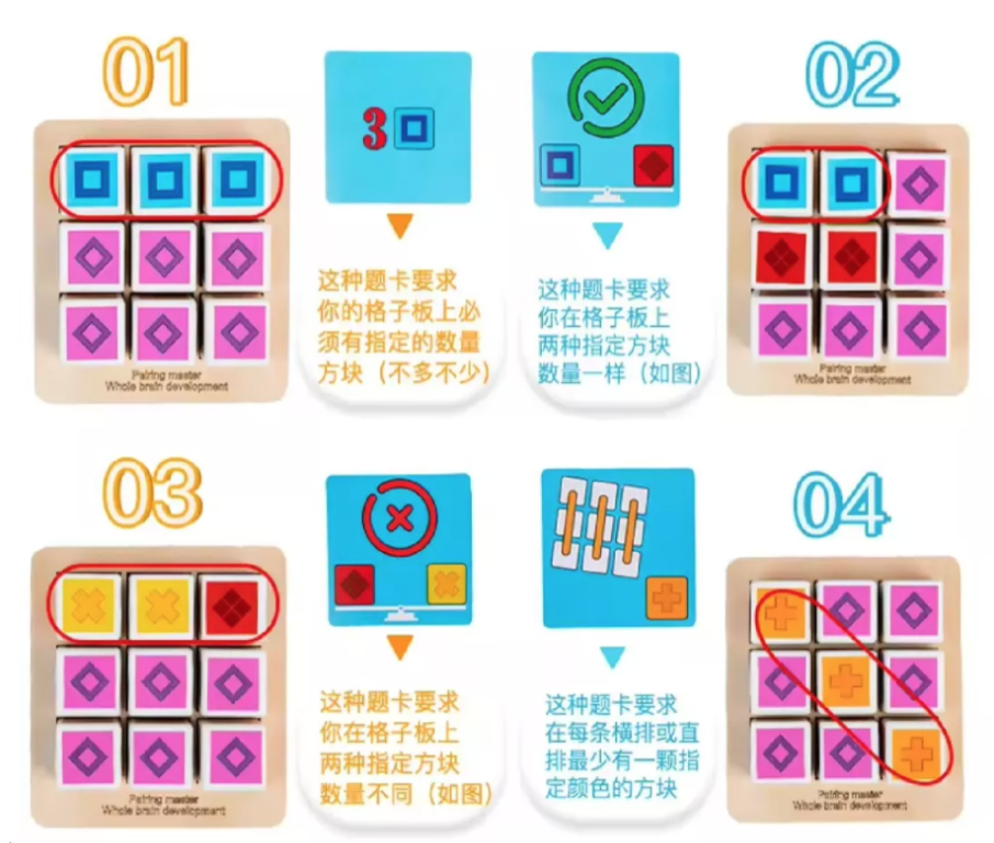 CUBO BLOCK 3D EDUCATIVO MONTESSORI - 2