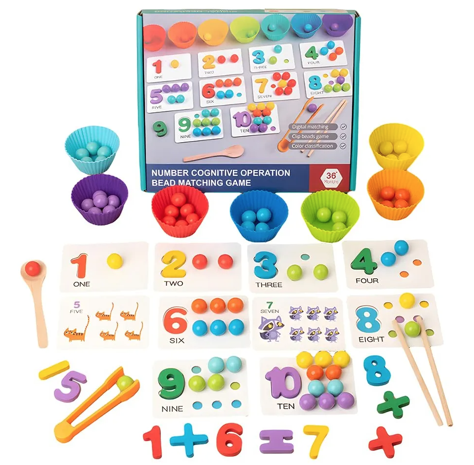 TABLERO DE CONTEO MATEMATICO DIDACTICO - 1