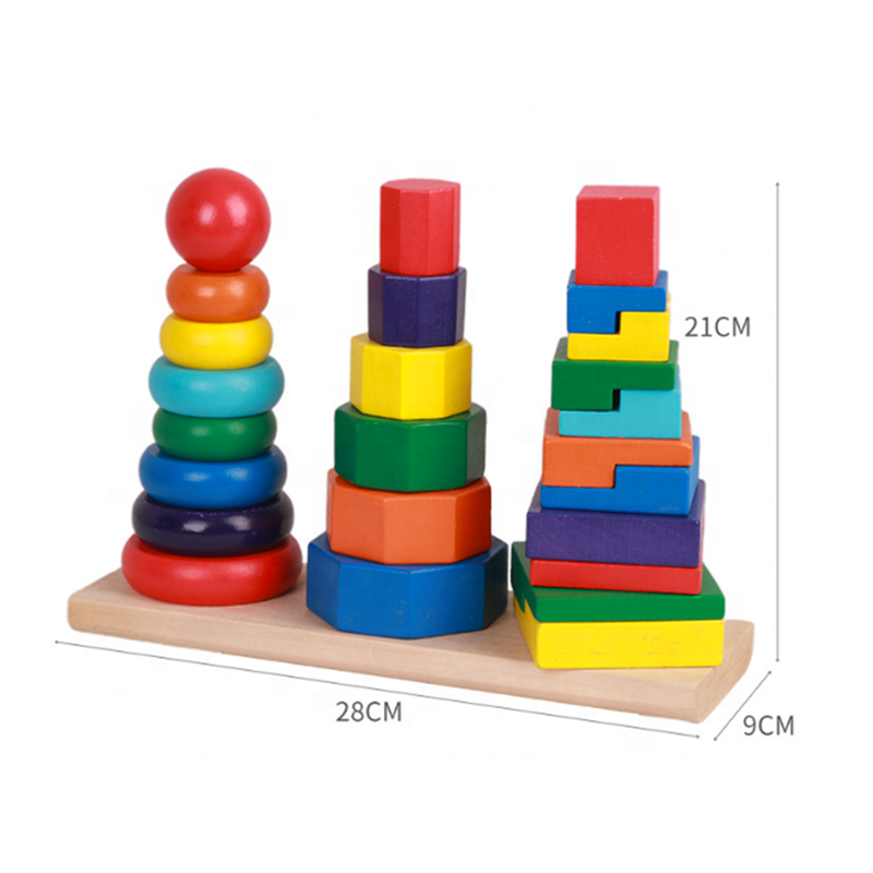 TORRE GRANDE APILABLE MONTESSORI ESTIMULACION TEMPRANA - 2