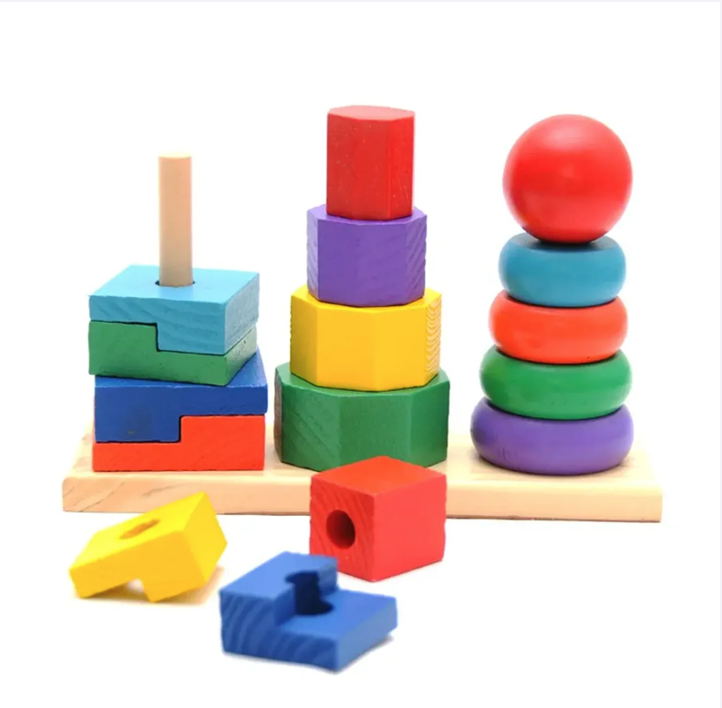TORRE APILABLE MONTESSORI MEDIANA ESTIMULACION TEMPRANA - 1