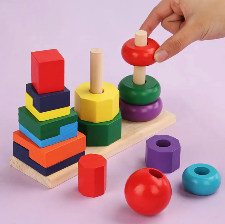 TORRE APILABLE MONTESSORI MEDIANA ESTIMULACION TEMPRANA - 2