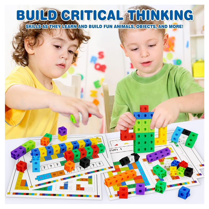 SET DE CUBOS DE CONSTRUCCION MATEMATICOS Y DIDACTICOS - 2
