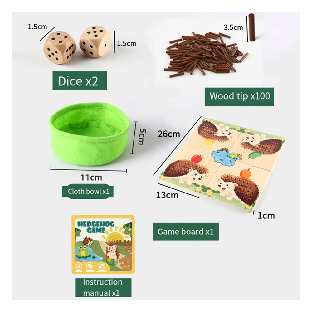 TABLERO DE APRENDIZAJE ERIZO DIDACTICO - 2