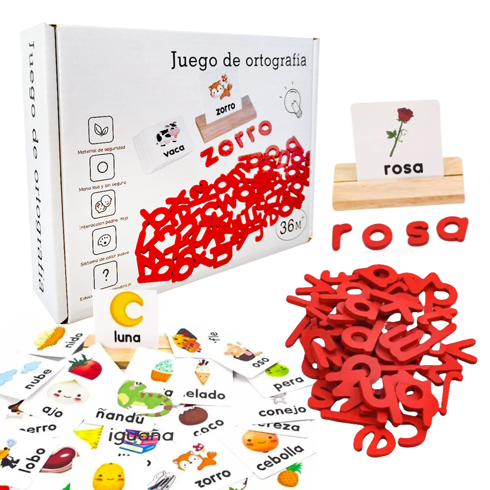 JUEGO DE ORTOGRAFÍA PARA NIÑOS APRENDO A ESCRIBIR Y LEER - 1