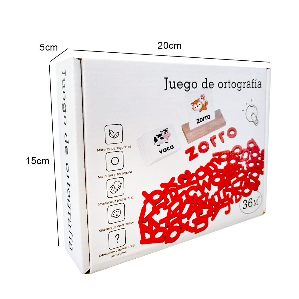 JUEGO DE ORTOGRAFÍA PARA NIÑOS APRENDO A ESCRIBIR Y LEER - 3