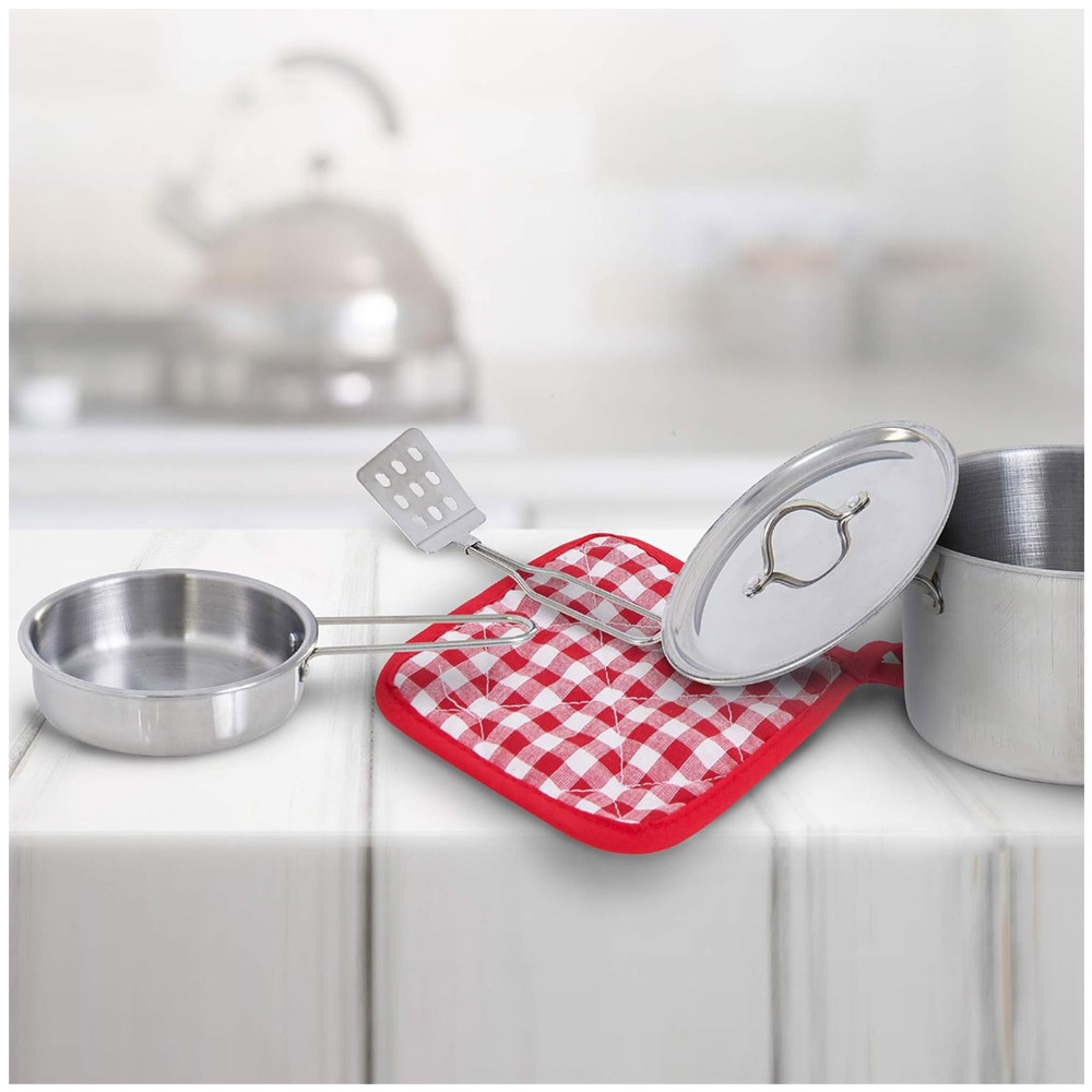 SET DE JUGUETE DE COCINA OLLAS PARA NIÑOS 11 PIEZAS - 2