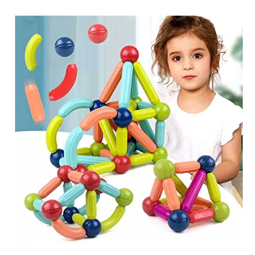 42 PIEZAS DE BLOQUES MAGNETICOS DE CONSTRUCION - 3