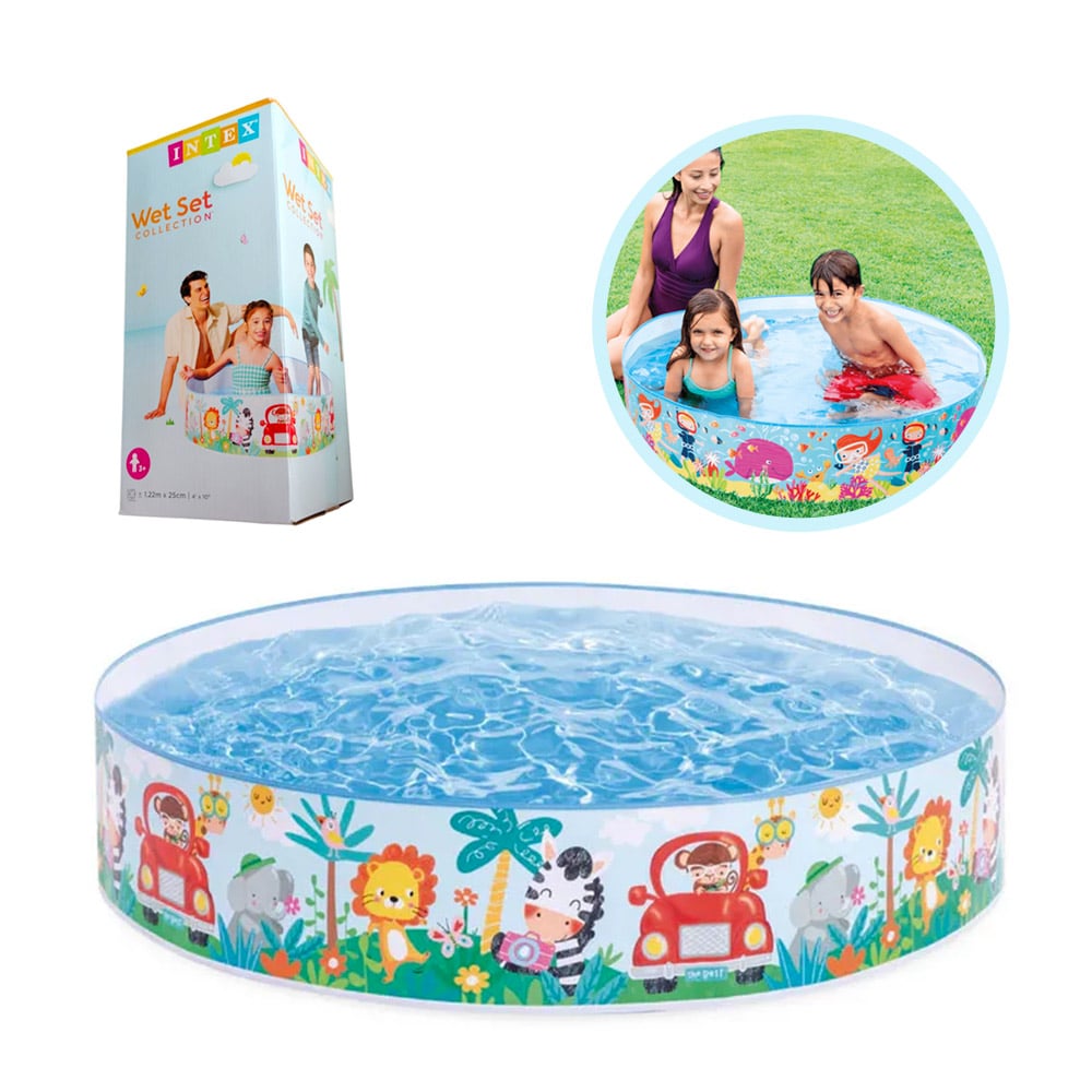 PISCINA RÍGIDA INFANTIL 122 X 25 CM - INTEX - 1
