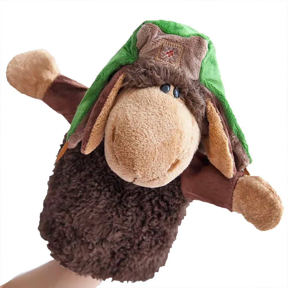 TITERE MARIONETA DE MANO OVEJITA GORRO - 1