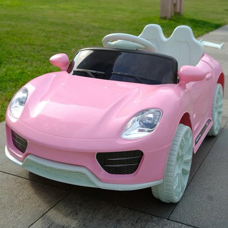 CARRO A BATERÍA BABI ROSADO NIÑAS 6V - 1
