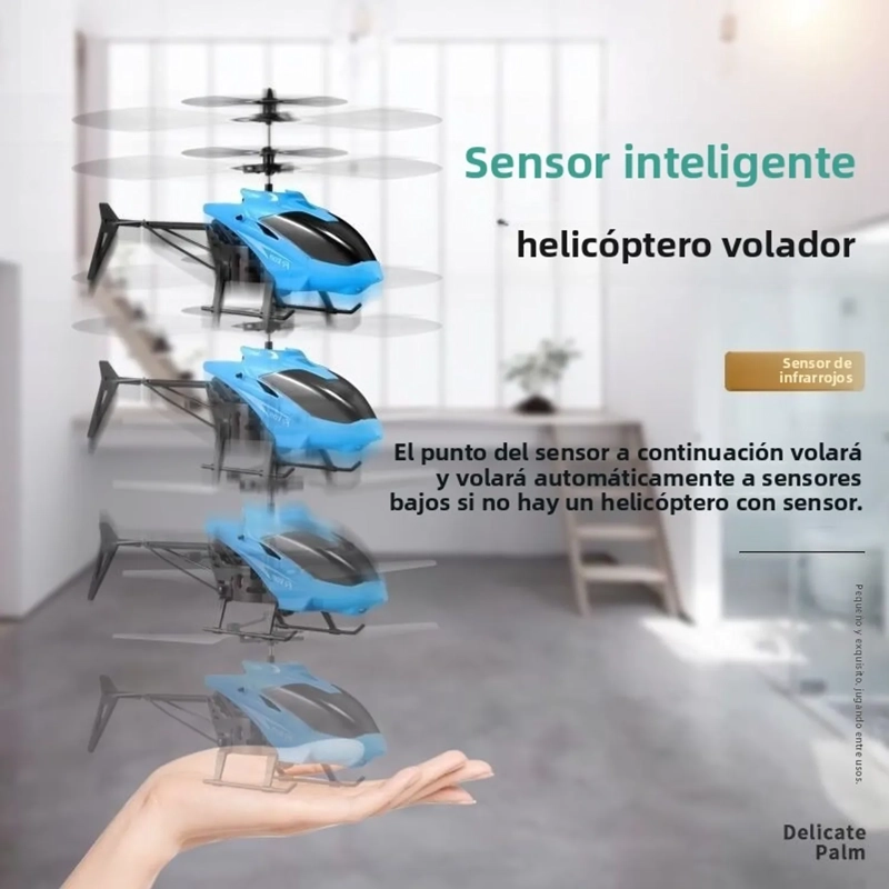 HELICOPTERO DE CONTROL REMOTO RECARGABLE PARA NIÑOS - 4