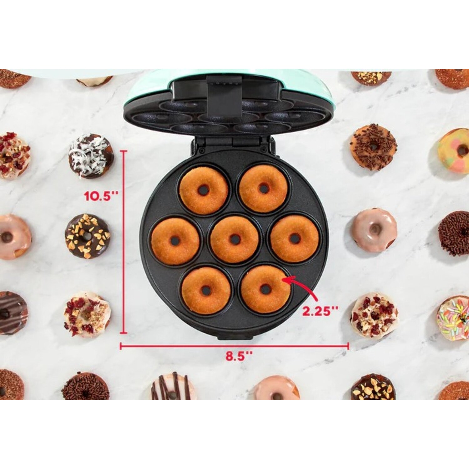 MAQUINA DE MINI DONAS, MUY PEQUEÑAS MINIDONITAS - 2