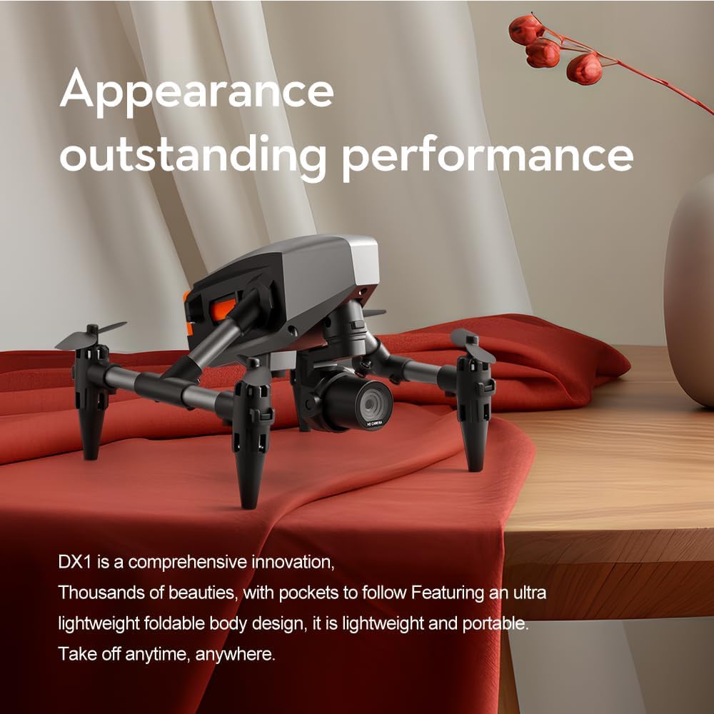 MINI DRONE XD1 NEGRO CON CÁMARA HD IDEAL PARA REGALO Y USO RECREATIVO - 5