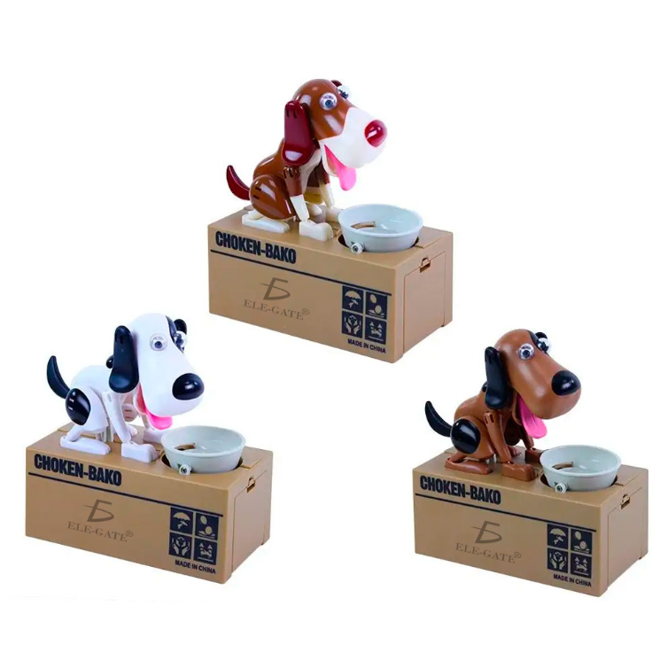 ALCANCÍA PERRITO INTERACTIVA COME MONEDAS REGALO PARA NIÑOS - 2