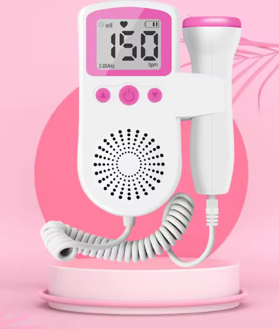MONITOR FETAL DOPPLER ULTRASONIDO BEBÉ LATIDOS - 2