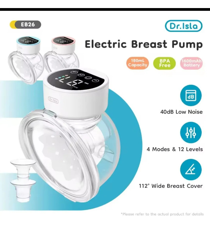EXTRACTOR DE LECHE DOBLE ELECTRICO MANOS LIBRES - 2