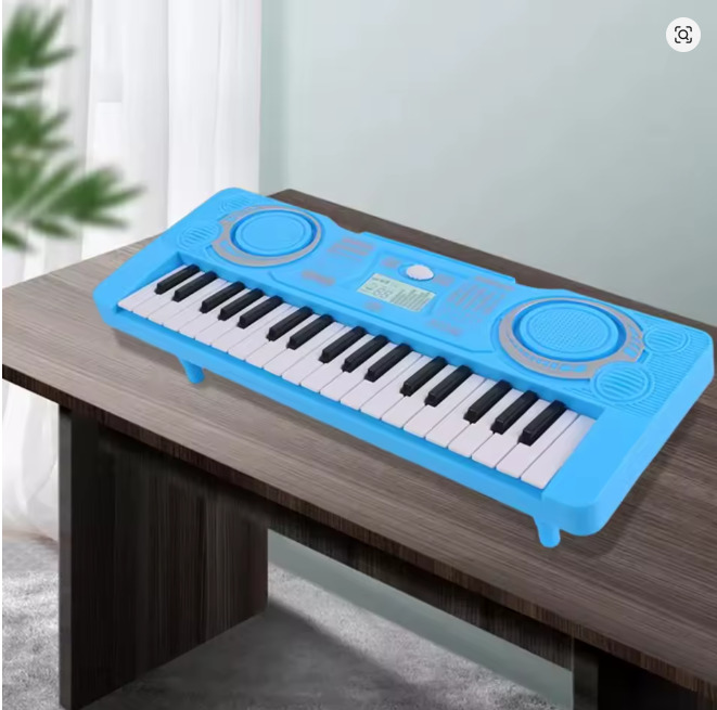 MINI PIANO ELECTRONICO PARA NIÑAS Y NIÑOS 37 TECLAS DIVERTIDAS - 3