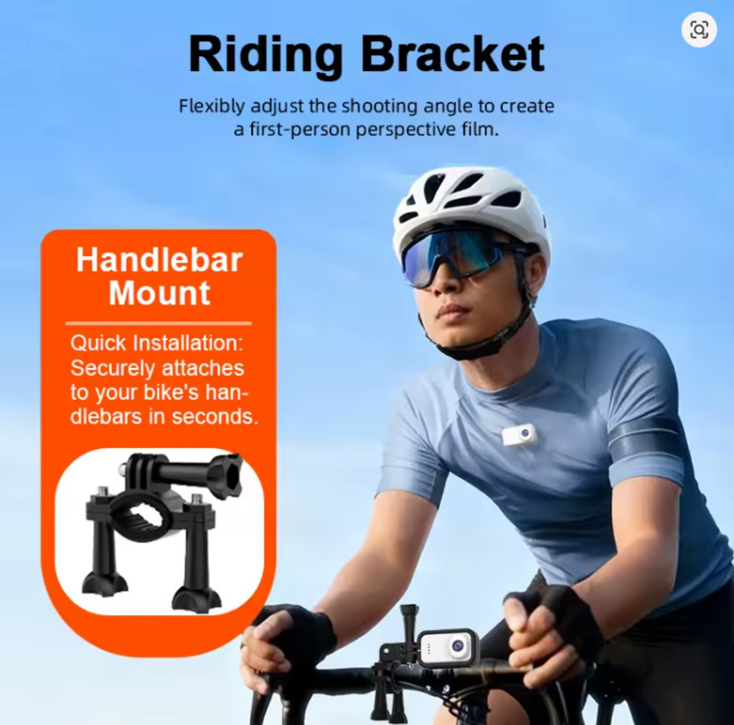CÁMARA DEPORTIVA IMANTADA POV PORTÁTIL CON PANTALLA INTEGRADA CON COLLAR - 4