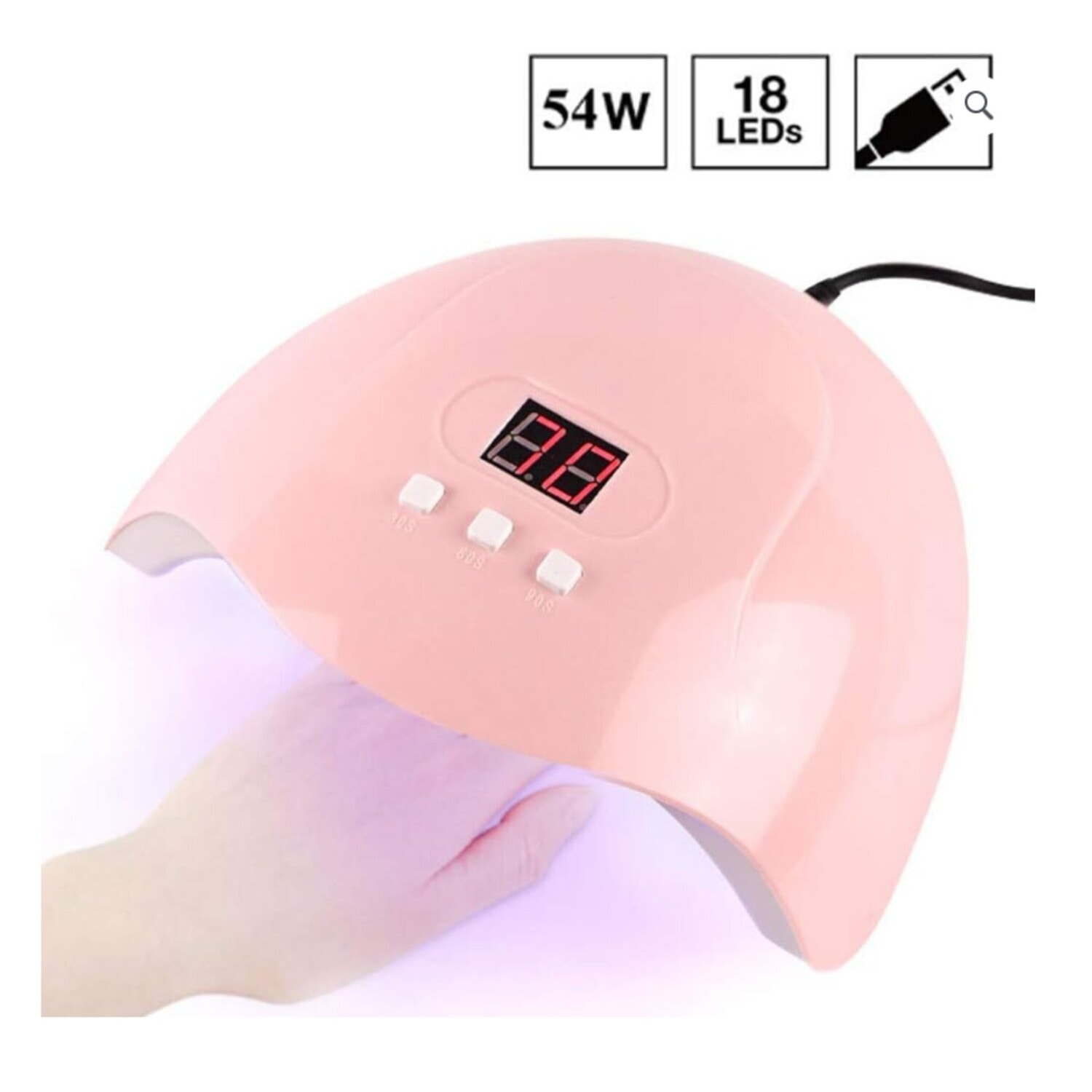 LAMPARA SECADORA DE UÑAS - 4