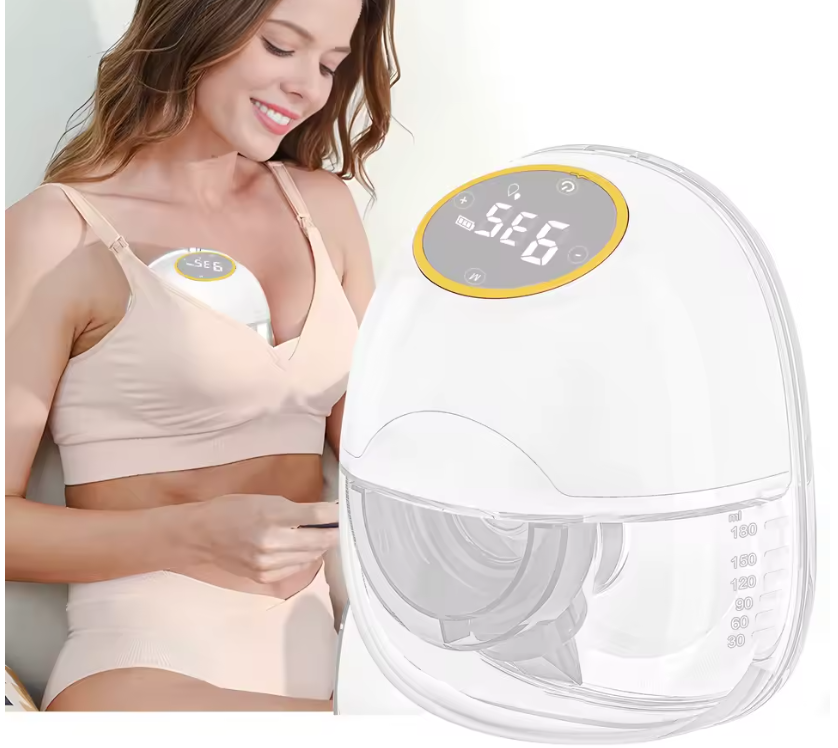 EXTRACTOR DE LECHE ELÉCTRICO PORTÁTIL MANOS LIBRES RECARGABLE SILENCIOSO - 1